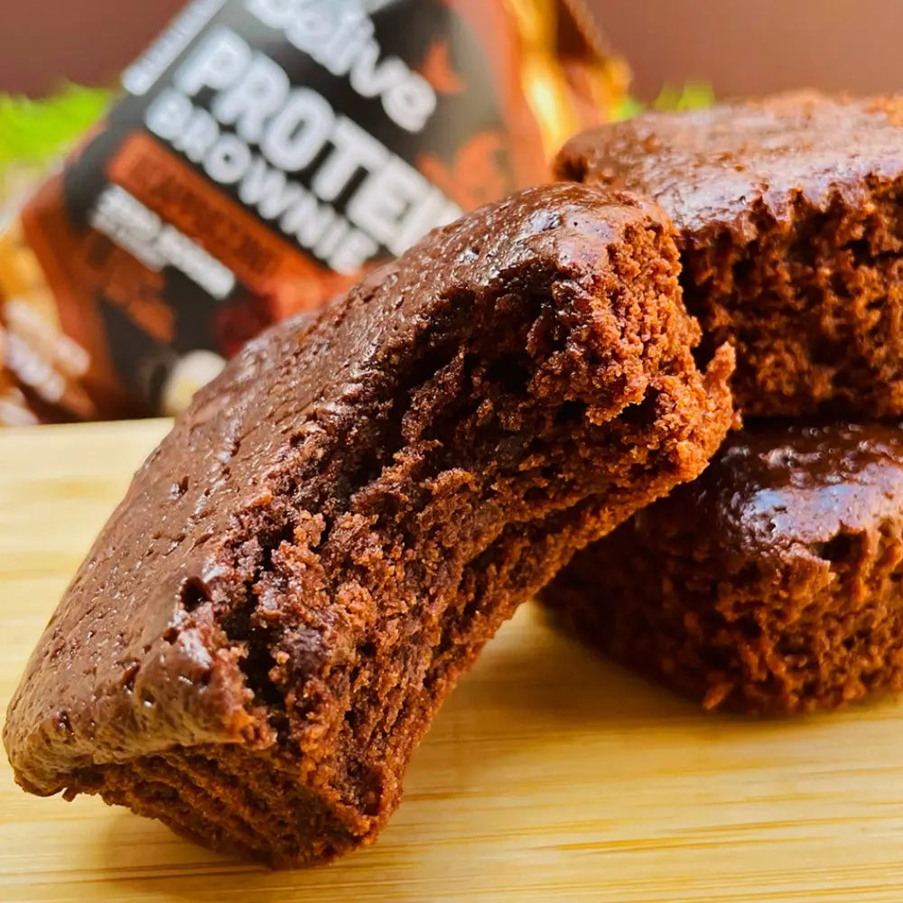Gluten Free Protein Brownie – Cappuccino Flavour (Sugar Free, Dairy Free - Box of 10) Belive be Free