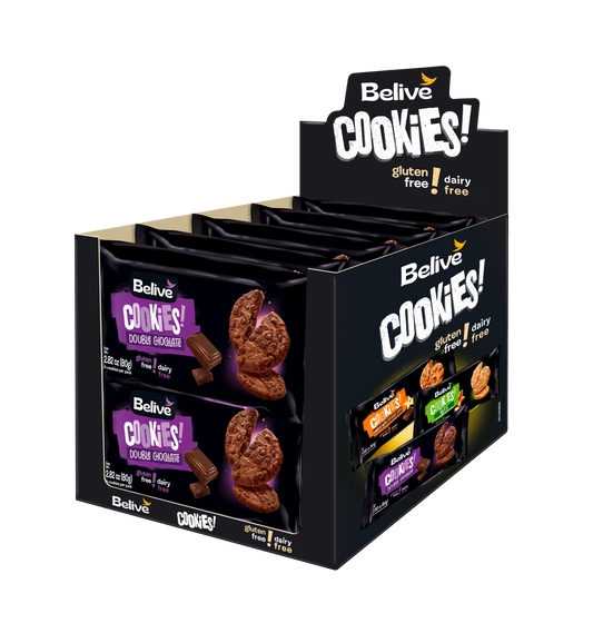 Gluten Free Double Chocolate Cookies (Dairy Free, Box of 10)